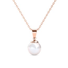 Perlmutt-Trio-Sets – Roségold und Kristall