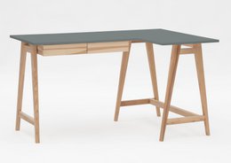 LUKA L-Shaped Desk Left/Right Handed 135x85cm