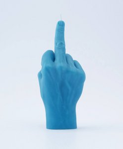 F*ck you Candle Blue