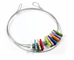 Trendform Fotokoord Klip Kolor - incl. 10 gekleurde clips