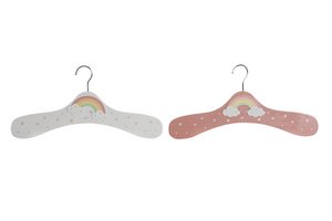 HANGER MDF 35X1X19 RAINBOW 2 ASSORTMENTS. LI178602