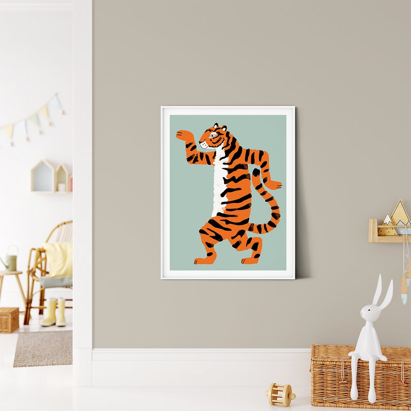 Il poster di Aristide la tigre