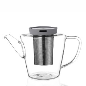 Viva - Infusionsglas -Teekanne mit Filter 1 Liter - transparent