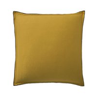 PILLOWCASE 65X65CM 100% WASHED LINEN YELLOW CURRY