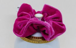 Hindbær Scrunchie