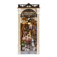 Robotime, DIY Book Nook Boekensteun Arcade Dating, TGB10, 19,5x10,6x25,5cm