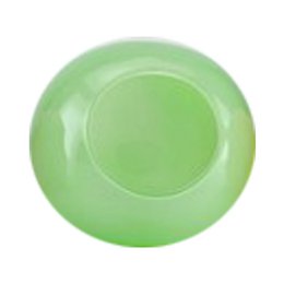  Green spherical ball vase, glossy ceramic, round globe shape, modern minimalist decorative object