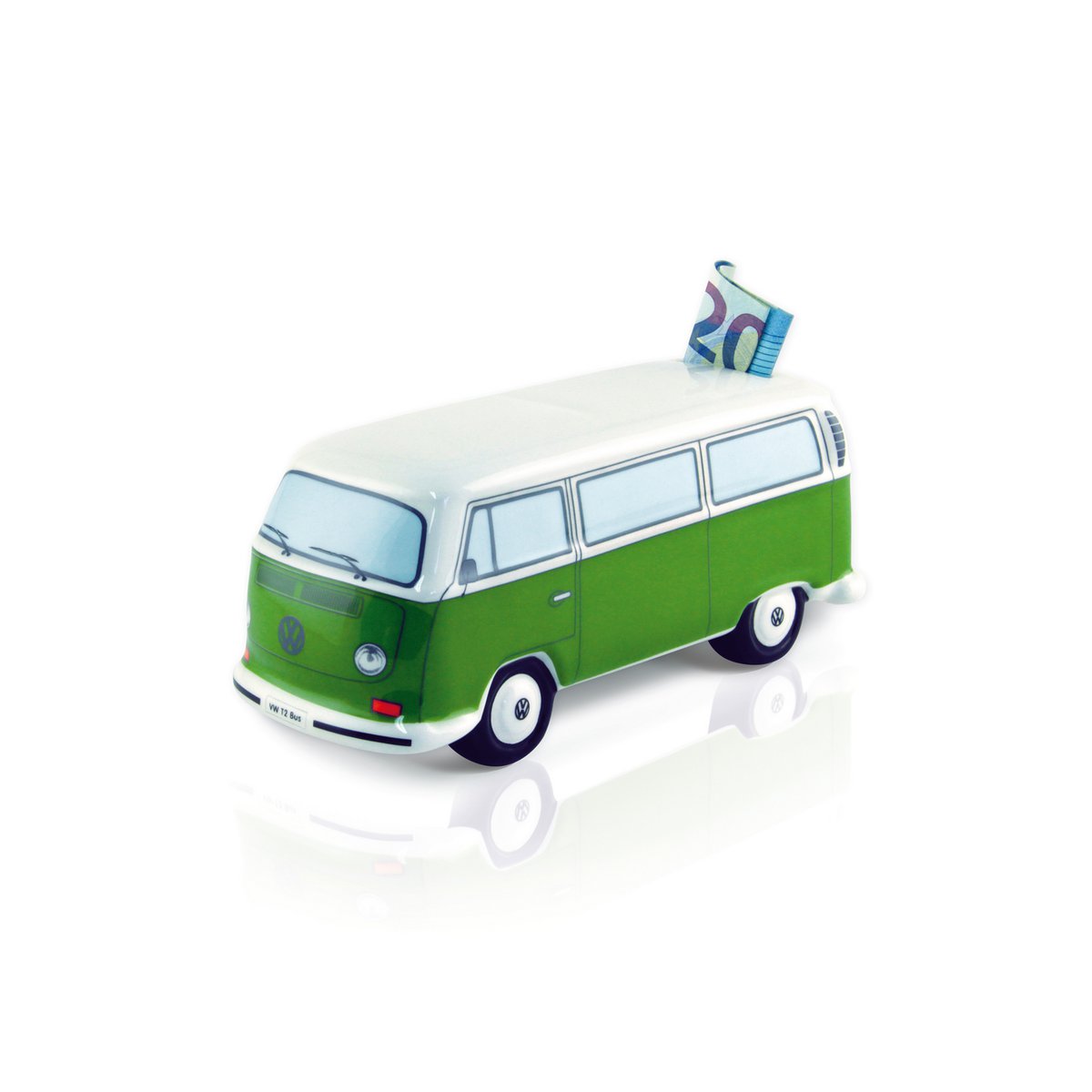 informeel dorst bus Volkswagen VW T2 Bus Spaarpot Keramiek (1:22) - Groen Inkopen via de online  groothandel | Orderchamp