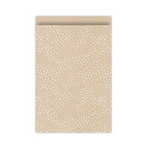 Flocks – Geschenktüten aus Kraftpapier/weiß