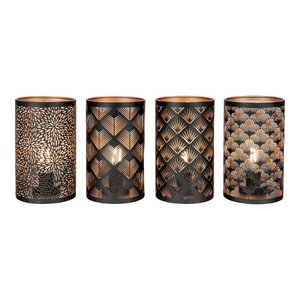 Nata Lantern LED Display - Lantern LED Display, schwarz/kupfer, 60 Stk.