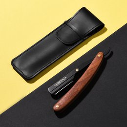 Guardenza Shavette "Cut Throat" barbermaskine (inkl. cover) - lige barbermaskine - barberkniv