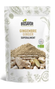 GINGEMBRE EN POUDRE - 200G - COMPLÉMENT ALIMENTAIRE