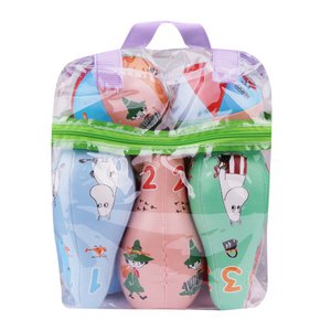 Mumin - Weiches Bowling-Set - Pastell
