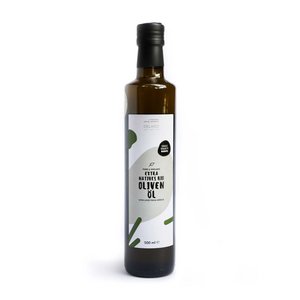 Extra vierge biologische olijfolie Manaki, 500 ml