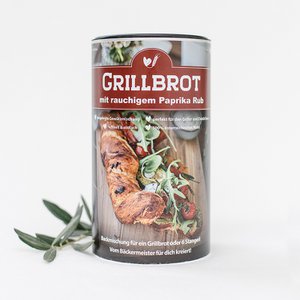 Baking mix grilled bread - paprika rub