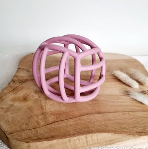 Flexible Motorkugel aus Silikon – Puderrosa