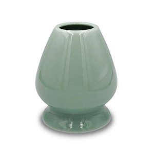 Matcha Besen Kusenaoshi green from ceramic