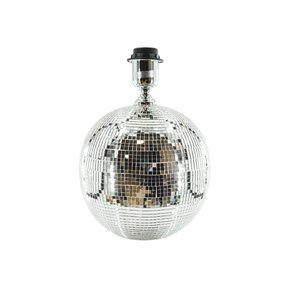 Lamp - Disco ball - Glass - Silver - 20x20x20cm