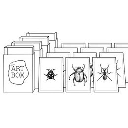 DIY Mini Art - Insekten (4 Stück)