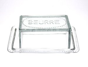 Butterdose Beurre mit Bodenplatte
