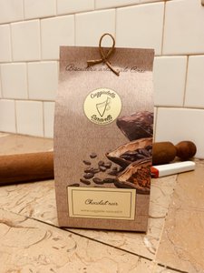 Cuggilelle Saravelli met donkere chocolade