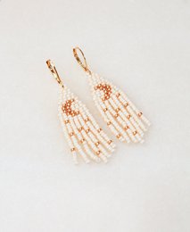 Boucles d'oreilles • Tiny Moon, noir, or