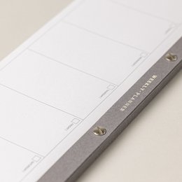 WOCHENPLANER · PANORAMISCHER NOTIZBLOCK