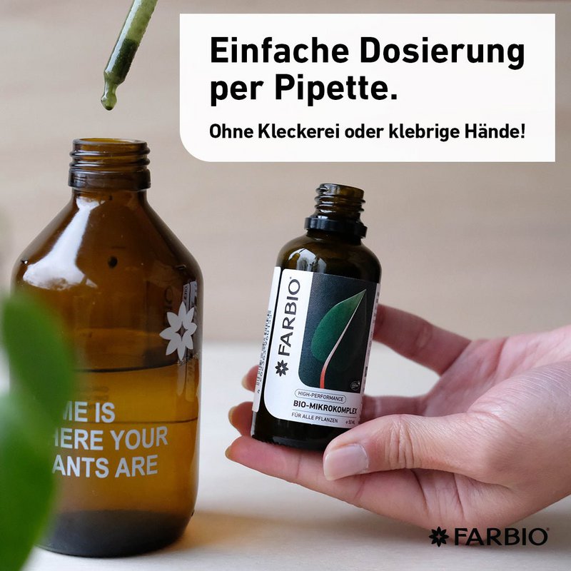 FARBIO® organisk mikrokompleks | Healing for dine planter | Premium flydende gødning