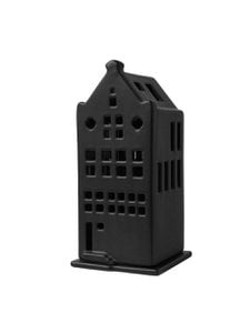 Tee - Lichthalterhaus - Auslauffassade - Schwarz - 17 cm
