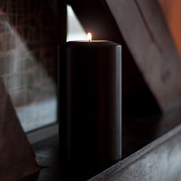 Synd! Tealight Holder Permanent Candle Classic Black ∅ 10 cm