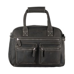 Ladies Bag Buffalo Leather In 3 Colors With A Shoulder Strap And Handles – Medium Size