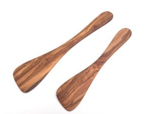 Pfannenwender Flach Leicht aus Olivenholz