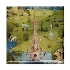 Koelkastmagneet, De tuin der lusten, Jheronimus Bosch 1