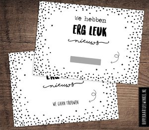 Kraskaarten "We gaan trouwen'