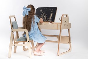 Verstelbare kinderkunsttafel Julle