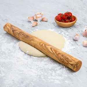 Olijfhouten deegroller – handgemaakt