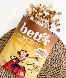 Popcorn Salted Caramel, organic, Bett'r, 60g