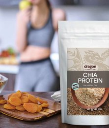 Chia Protein, 36% protein, organic, Dragon Superfoods, 200g