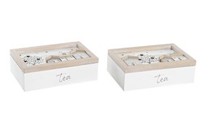 INFUSIES DOOS MDF 24X16X7,5 2 ASSORTIMENTEN. LD200639