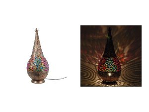 Birnenförmige Tischlampe