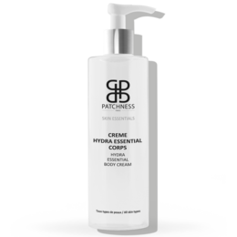 Hydra Intense Essential Body Cream - A creamy, moisturizing body cream with a smooth, velvety texture.