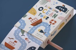 Playful Book for Kids - Scrollino OCEAN Tour