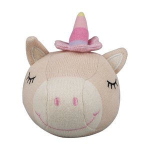 Gestrickter Ball Einhorn