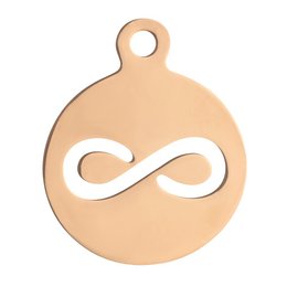 Pinkiezz charm infinity - a pendant with an infinity symbol design, available in various shapes and styles.