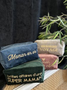 Velvet Cube -Toilettenbeutel - Muttertagskollektion