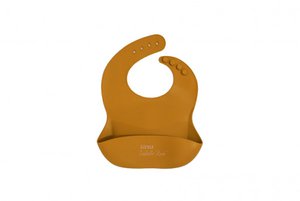 Silikonlätzchen gelb 30x23 cm Little Isabelle Rose