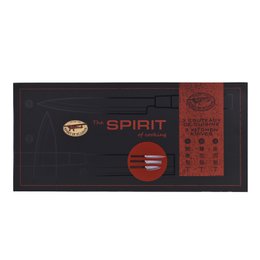 SPRIRIT Coffret de Couteaux de Cuisine Japonais Acier Inoxydable Découpe