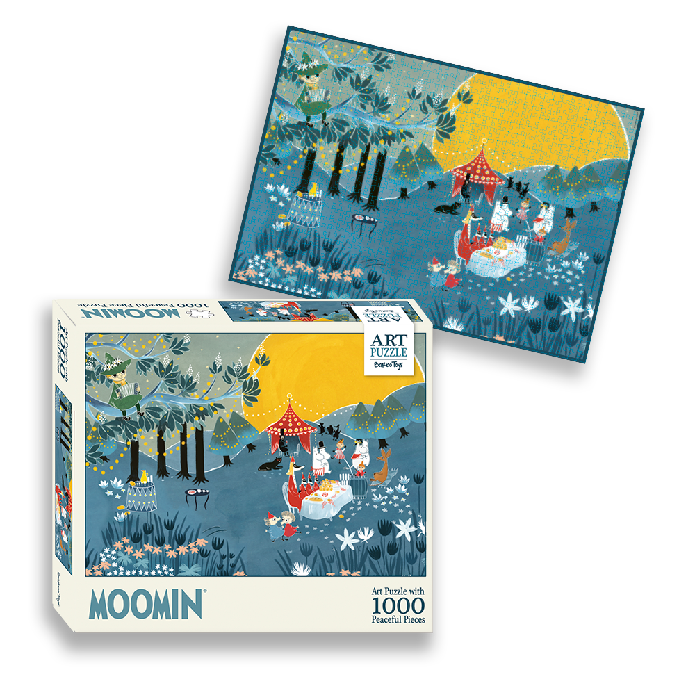 Puzzle artystyczne Muminki - Niebieskie - 1000 szt Sprzedaż