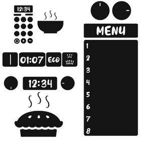 Stickers | Keukentje | Complete set