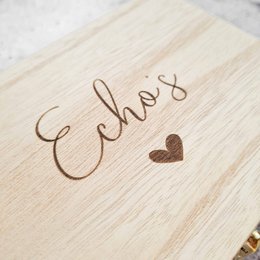 Ekkoboks i træ - Echoes